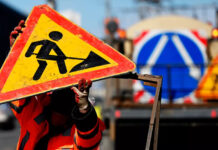 Участок улицы Л.Толстого в Бишкеке временно закрыт для проезда