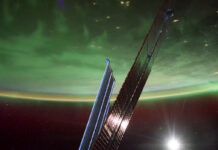 Космонавты засняли полярное сияние с МКС — видео