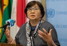 Отунбаева: Ооганстандагы долбоорлорду каржылоо өлкөдөгү аялдардын кысымынан улам кыскарышы мүмкүн