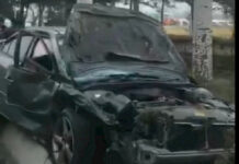 Бишкекте жол кырсыгы катталып, 3 адам жабыркады