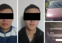 Лебединовакадан эки унааны айдап качкан шектүүлөр кармалды