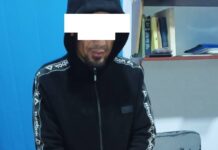 Баңгизатты жутуп алып абакка кирүүгө аракет кылган жаран кармалды