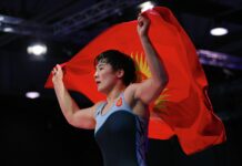 Айпери Медет кызы завоевала серебро чемпионата Азии по борьбе