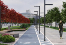 В Бишкеке появится пешеходный «Бродвей» — эскизы