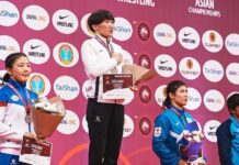 Президент Жапаров поздравил наших спортсменок с медалями на чемпионате Азии