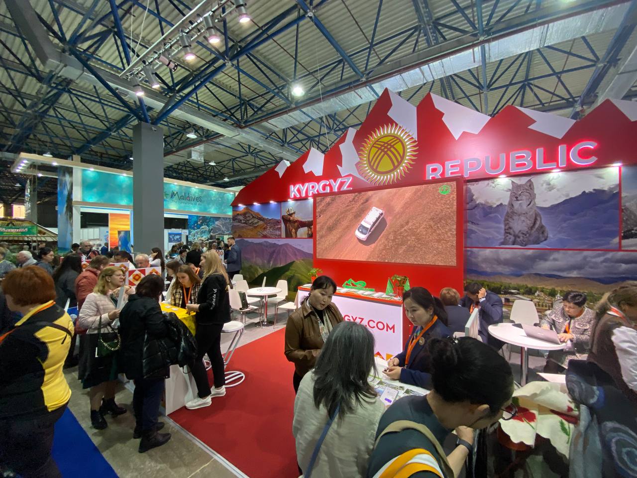 8783e560 b61c 48c0 8339 d5d2be26f4c7 Павильон Кыргызстана стал самым популярным на туристической выставке в Алматы