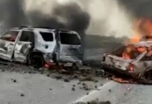 В страшной аварии в Баткенской области погибли два человека