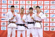 Кыргызстанцы завоевали три медали на Кубке Азии по дзюдо