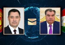Рахмон поздравил Жапарова и народ Кыргызстана с праздником Орозо айт