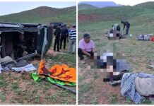 Токтогулдагы жол кырсык: 2 мугалимдин абалы оор, бирөө көз жумду