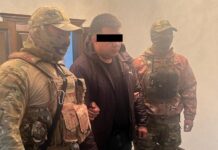 Эксклюзивные кадры задержания мэра Токмака Урмата Самаева по прозвищу «Чемпион»