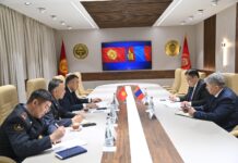 Улан Ниязбеков Монголиянын Кыргызстандагы Элчиси менен жолугушту