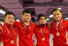 Кыргызстандык балбандар Азия чемпионатында төрт медаль алды