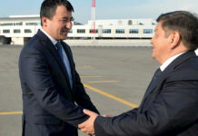 Акылбек Жапаров Ташкентке жумуш сапары менен барды