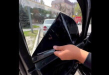 «Охоту можете закрыть, УПСМ», — водитель сам избавился от незаконной тонировки