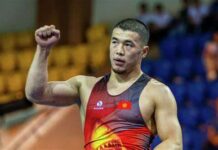 Акжол Махмудов Азиянын үч жолку чемпиону болду