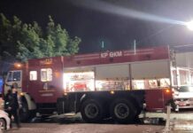 Бишкекте көп кабаттуу үйдөн өрт чыгып, 100 адам эвакуацияланды