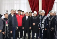 Чемпиондор Бишкекке келишти, – сүрөт