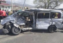 Ысык-Көлдө эки унаа сүзүшүп, айдоочу ооруканага жаткырылды, – видео