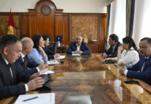 Төрага Шакиев тармактык комитеттердин төрагалары менен жыйын өткөрдү