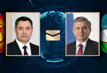 Садыр Жапаров Шавкат Мирзиёевди куттуктады