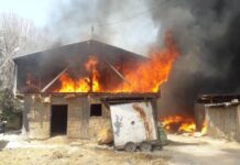 Ошто турак үйдөн ири өрт чыкты