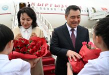 Садыр Жапаров мамлекеттик сапар менен Кытайга келди, – сүрөт