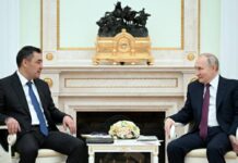 Садыр Жапаров Владимир Путинди Кыргызстанга чакырды