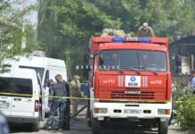 Террористтин сөөгүн “Жүк-200” менен алып кетишти