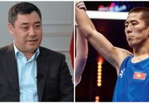 Садыр Жапаров поздравил Мунарбека Сейитбек уулу с бронзой ЧМ по боксу