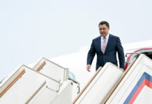 Садыр Жапаров прибыл в Москву — фото