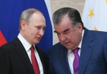 Путин пригласил Рахмона на парад Победы в Москве