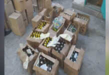 Милиция обнаружила крупную партию контрафактной водки и виски известных марок