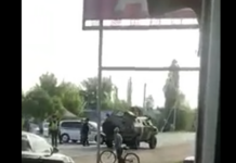 Спецоперация в Дмитриевке. В село едет военная техника, есть раненые