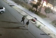 В Бишкеке избили милиционера. Задержаны 4 парней