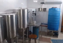 В ходе обыска в доме самогонщика в Токмаке нашли оружие и гранату