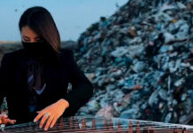 Активисты устроили мини-концерт на бишкекской свалке — видео