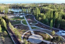 Чолпон-Ата шаарында жаңы сейил бак ачылды