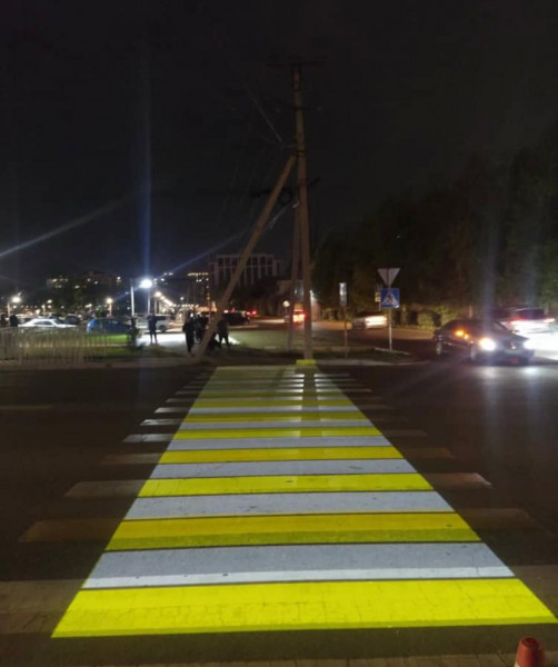 1686655953 В Бишкеке в этом году появятся около 60 "светящихся" пешеходных переходов