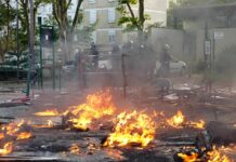 Третий день беспорядков во Франции: задержаны более 420 человек