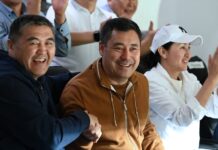 Садыр Жапаров сегодня посетит матч Кыргызстан—Афганистан