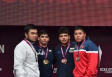 Кыргызстандык эки балбан Азия чемпиону болду