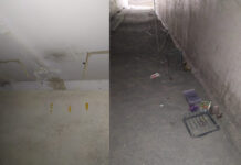 Вандалы разбили новые фонари в подземке у Восточного автовокзала