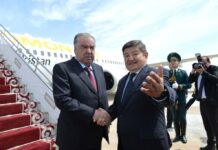 Эмомали Рахмон прибыл в Кыргызстан для участия в саммите ЕС — ЦА