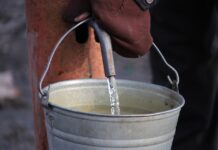 В «Арча-Бешик» поступила вода, жители сразу начали поливать огороды — мэрия