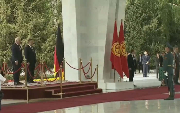 89  Кыргызстан жана Германия президенттери жолугушту