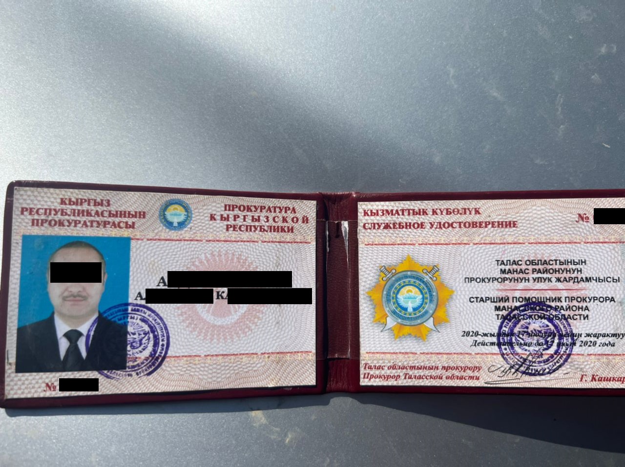 IMG 20230614 WA0017 В Ала-Буке задержан старший следователь за вымогательство 100 тыс. сомов