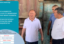 В жилмассиве «Арча–Бешик» строят новую водопроводную ветку