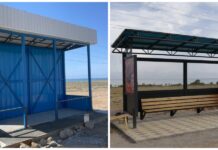 351 миң сом сарпталды. Тамчыдагы аялдама кайрадан курулду