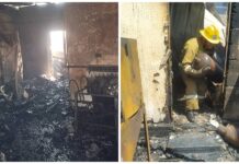 В Сокулуке в кафе произошел пожар, огонь перекинулся на автошколу